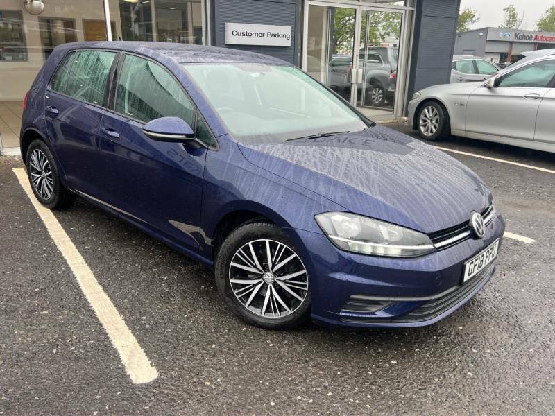 Volkswagen Golf 1.6 Tdi S Euro 6 Ss - 2018 18 GF18PPU Blue #5