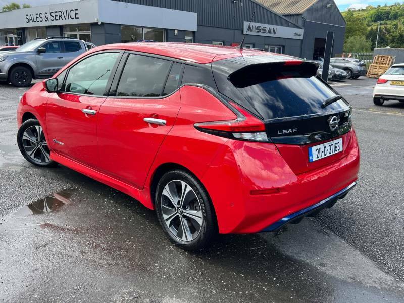 Nissan Leaf 40Kwh Tekna - 2021 70 HG70EFD Red #6