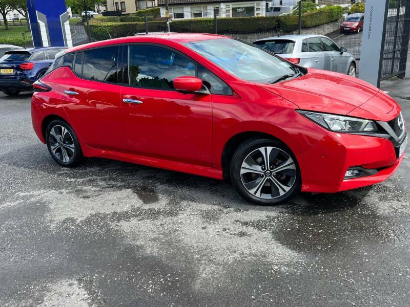 Nissan Leaf 40Kwh Tekna - 2021 70 HG70EFD Red #5