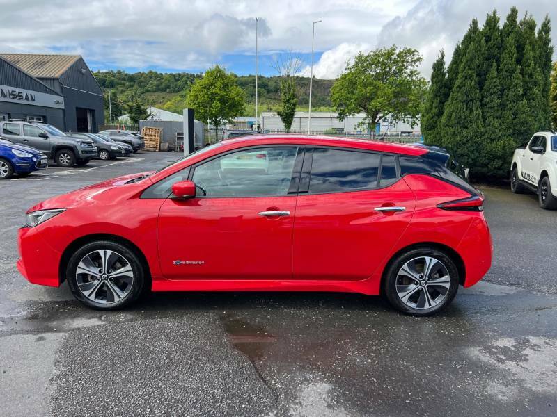 Nissan Leaf 40Kwh Tekna - 2021 70 HG70EFD Red #4