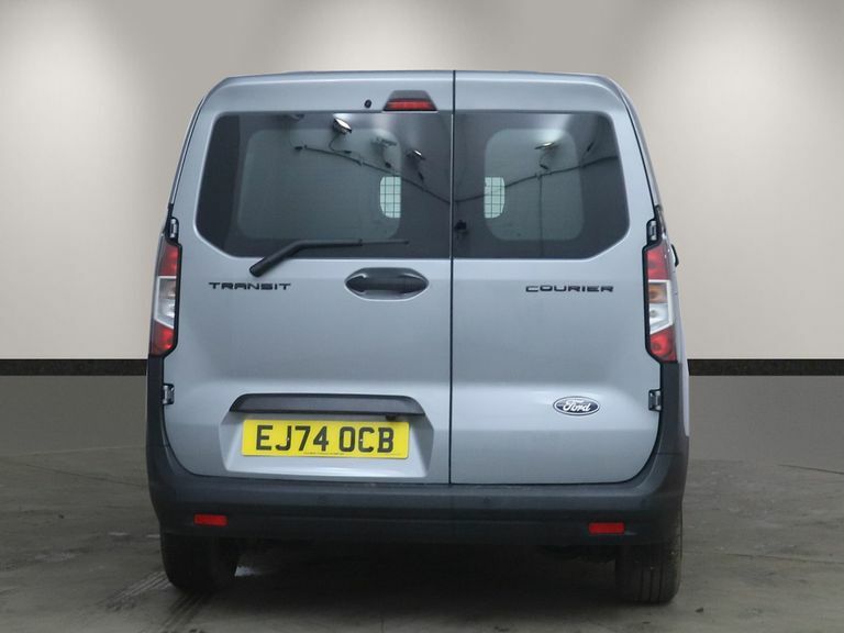 Ford Transit Courier 1.5 Ecoblue Trend Van EJ74OCB Silver #4