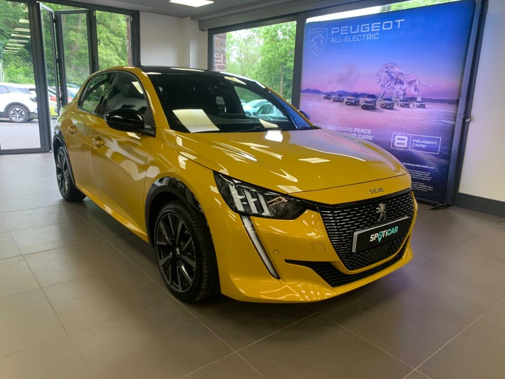 Peugeot 208 1.2 Puretech Gt Hatchback Euro 6 Yellow