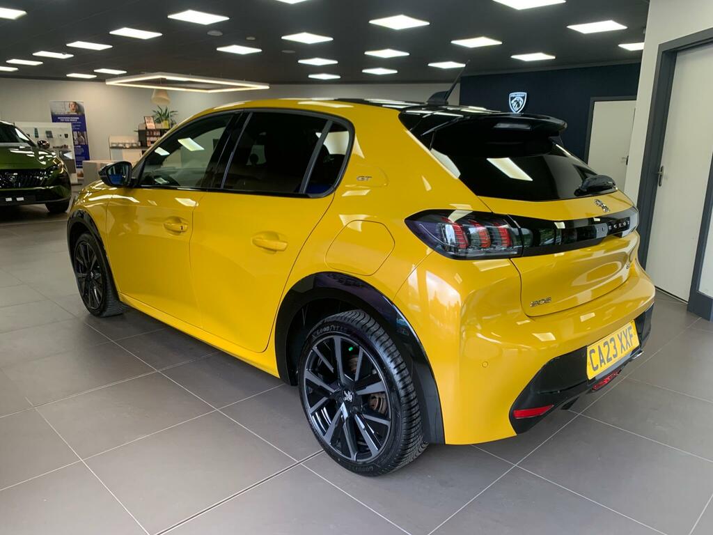 Peugeot 208 1.2 Puretech Gt Hatchback Euro 6 CA23XXF Yellow #6