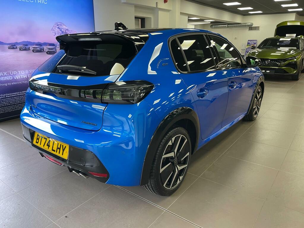 Peugeot 208 1.2 Gt E-dsc6 Euro 6 Ss BT74LHY Blue #6