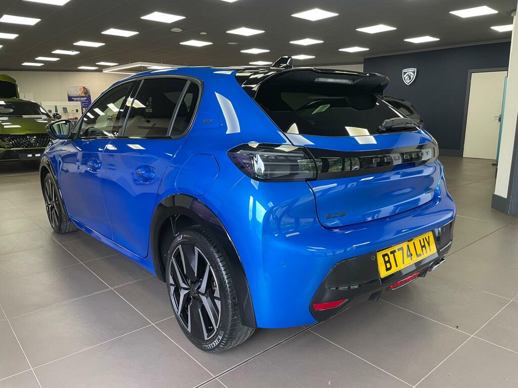 Peugeot 208 1.2 Gt E-dsc6 Euro 6 Ss BT74LHY Blue #4