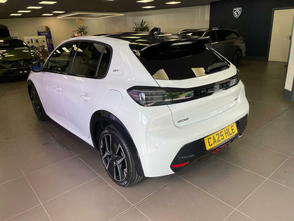 Peugeot 208 1.2 Puretech Gt Euro 6 Ss CA25HLE White #4