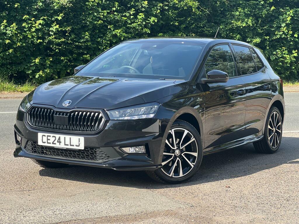 Skoda Fabia 1.0 Tsi Monte Carlo Euro 6 Ss CE24LLJ Black #5