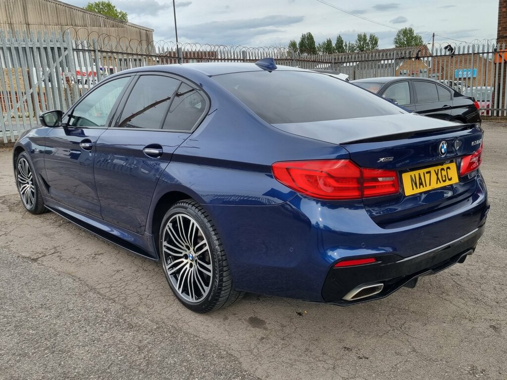 BMW 5 Series 3.0 530D M Sport Saloon Xdrive Eur NA17XGC Blue #5