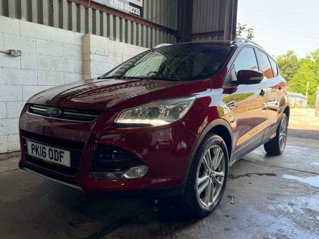 Ford Kuga Suv 2.0 Tdci Titanium X Sport Awd Euro 6 Ss PK16ODF Red #4