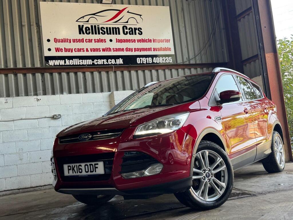 Ford Kuga Suv 2.0 Tdci Titanium X Sport Awd Euro 6 Ss Red