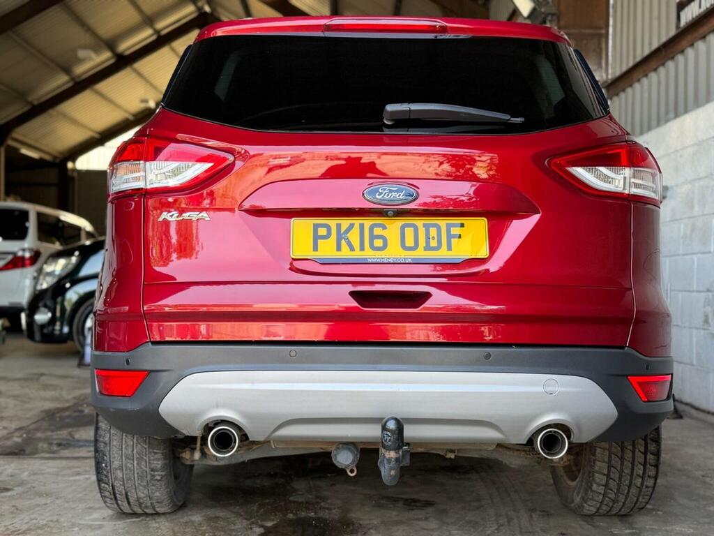 Ford Kuga Suv 2.0 Tdci Titanium X Sport Awd Euro 6 Ss PK16ODF Red #5