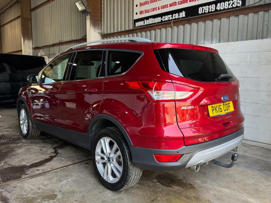 Ford Kuga Suv 2.0 Tdci Titanium X Sport Awd Euro 6 Ss PK16ODF Red #3