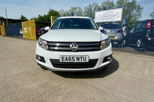Volkswagen Tiguan 2015 2.0 Tdi Bluemotion Tech Match Edition Suv EA65NTU White #2