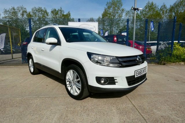 Volkswagen Tiguan 2015 2.0 Tdi Bluemotion Tech Match Edition Suv White