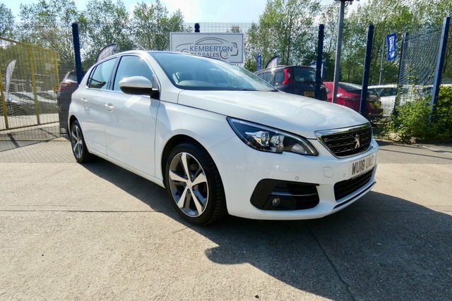 Peugeot 308 2018 1.5 Bluehdi Allure Hatchback Manua White