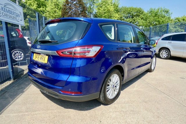 Ford S-Max 2016 2.0 Tdci Zetec Mpv Euro 6 SF16WRX Blue #5