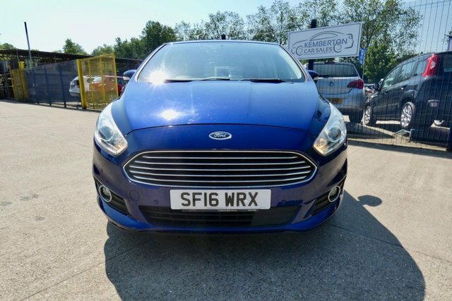 Ford S-Max 2016 2.0 Tdci Zetec Mpv Euro 6 SF16WRX Blue #2