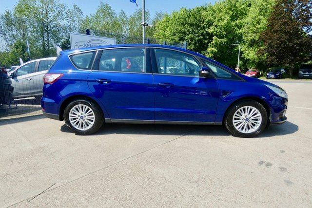 Ford S-Max 2016 2.0 Tdci Zetec Mpv Euro 6 SF16WRX Blue #4