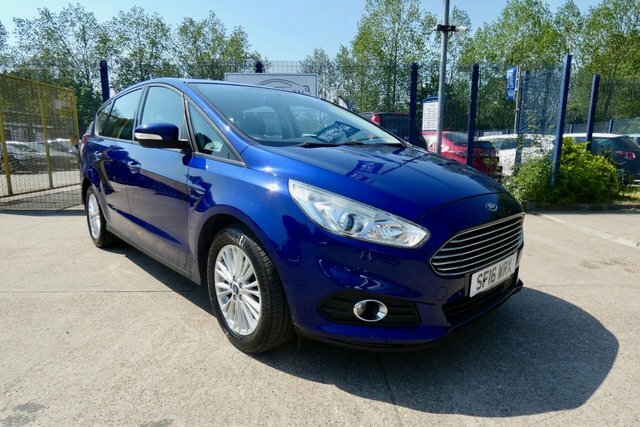 Ford S-Max 2016 2.0 Tdci Zetec Mpv Euro 6 Blue