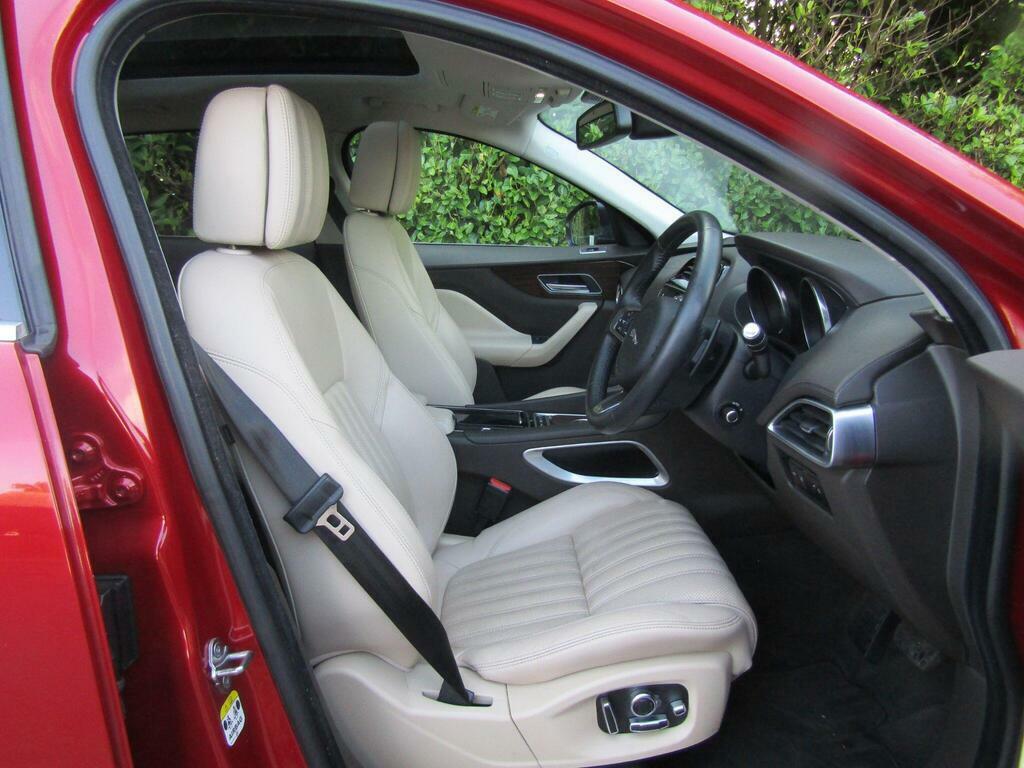 Jaguar F-Pace 2.0 D180 Portfolio Awd Euro 6 S S OY18ZVR Red #6