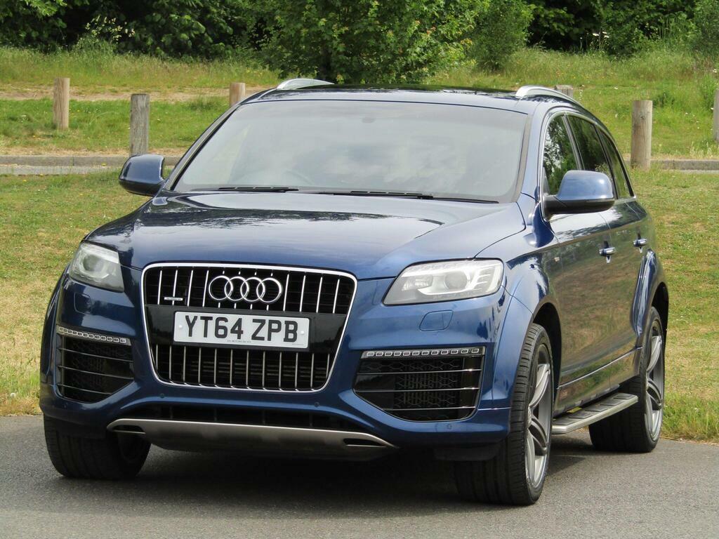 Audi Q7 3.0 Tdi V6 S Line Sport Edition Tiptronic Quattro YT64ZPB Blue #3