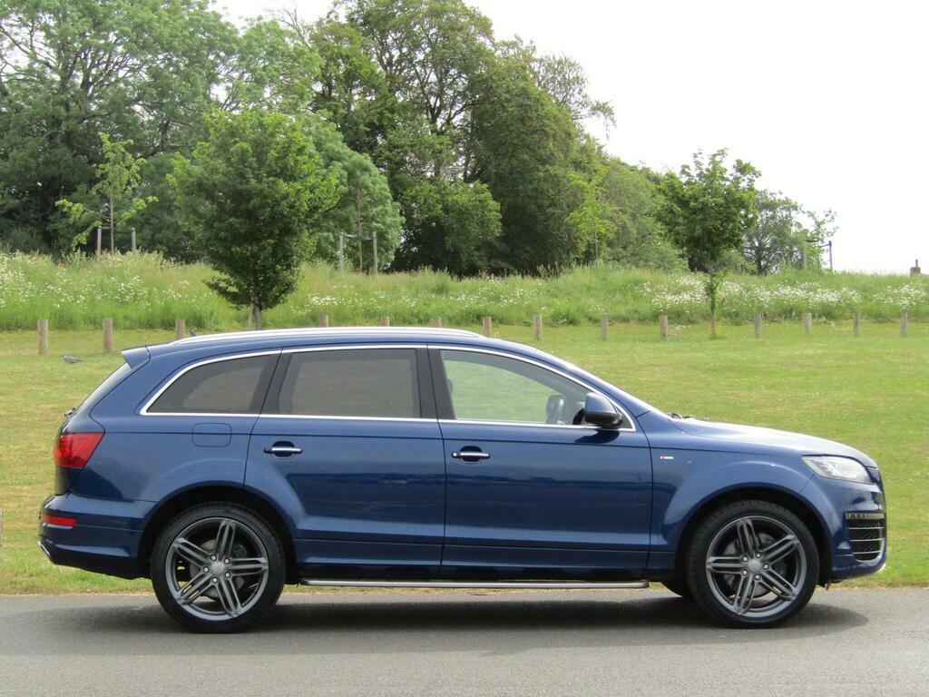Audi Q7 3.0 Tdi V6 S Line Sport Edition Tiptronic Quattro YT64ZPB Blue #2
