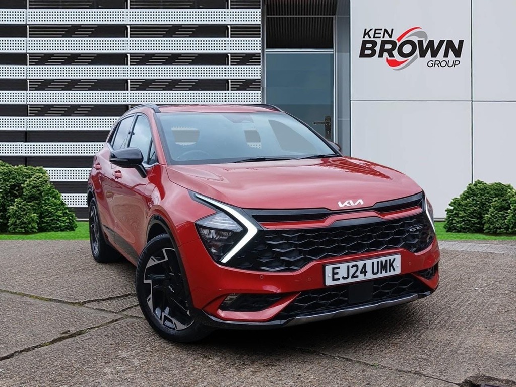 Kia Sportage 1.6 T Gdi Mhev Gt Line Suv Hybrid Manua Red