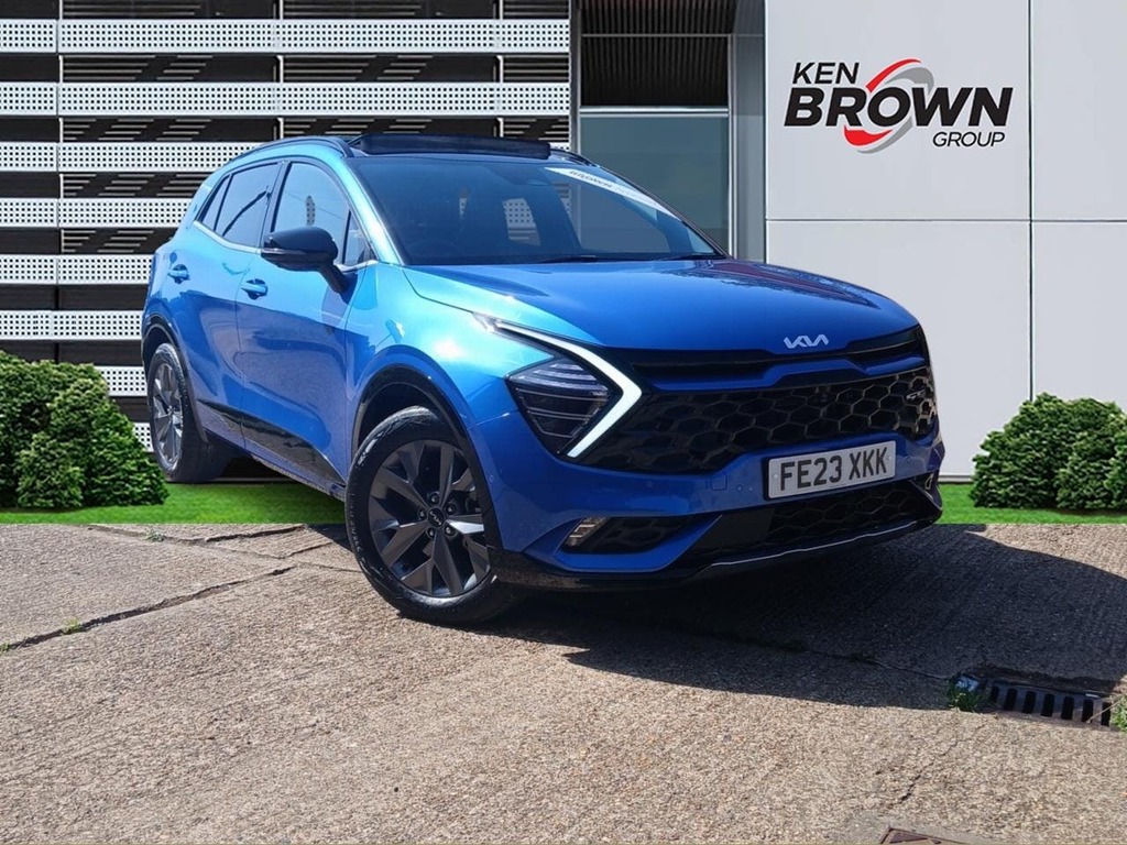 Kia Sportage 1.6 H T Gdi Gt Line S Suv Hybrid Blue