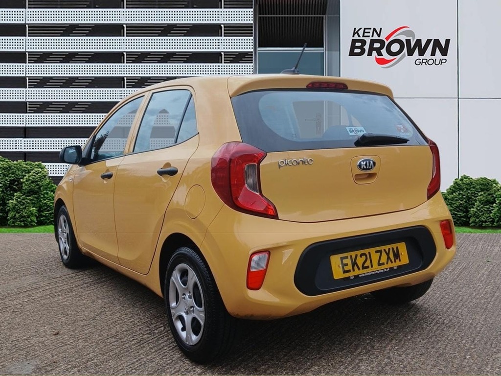 Kia Picanto 1.0 Dpi 1 Hatchback EK21ZXM Yellow #2