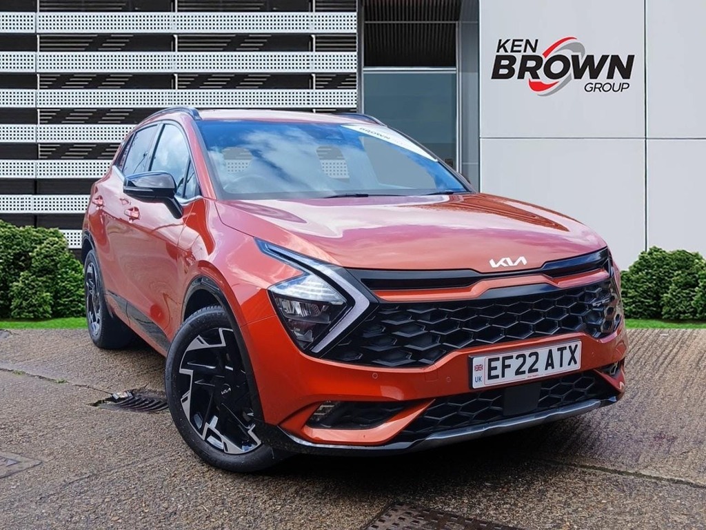 Kia Sportage 1.6 T Gdi Gt Line Suv Orange