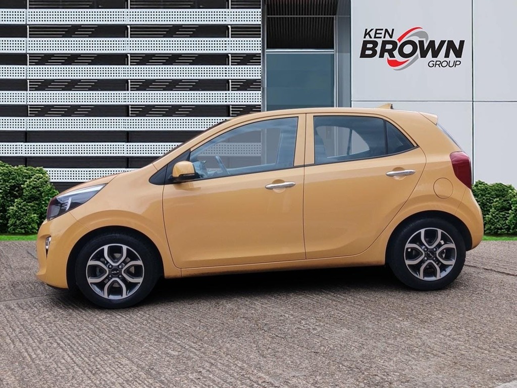 Kia Picanto 1.0 Dpi 3 Hatchback Amt KD23HHN Yellow #3
