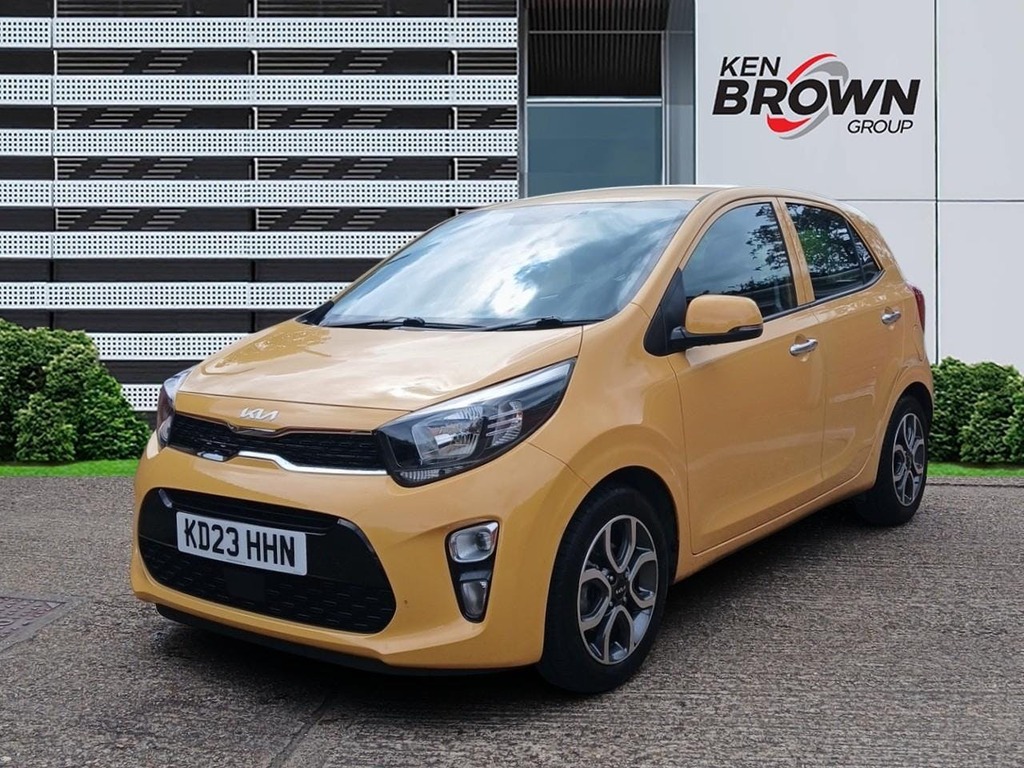 Kia Picanto 1.0 Dpi 3 Hatchback Amt KD23HHN Yellow #6