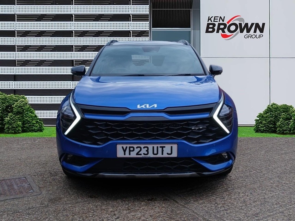 Kia Sportage 1.6 H T Gdi Gt Line S Suv Hybrid YP23UTJ Blue #4