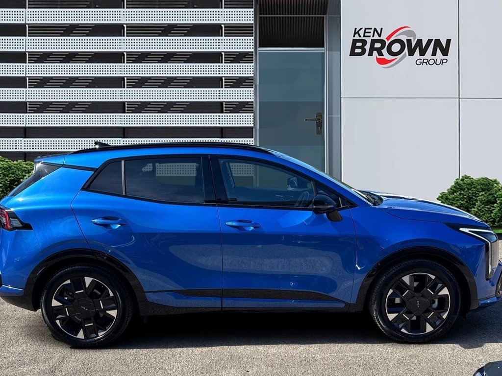Kia Sportage 1.6 H T Gdi Gt Line S Suv Hybrid LR75JGX Blue #5