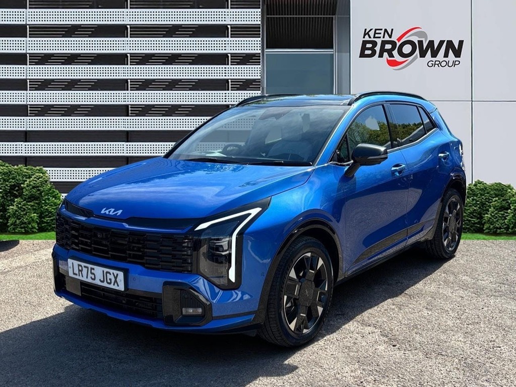 Kia Sportage 1.6 H T Gdi Gt Line S Suv Hybrid LR75JGX Blue #6