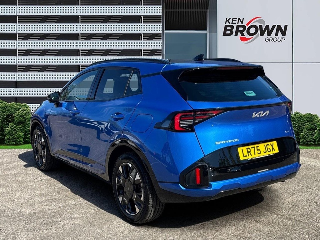 Kia Sportage 1.6 H T Gdi Gt Line S Suv Hybrid LR75JGX Blue #2