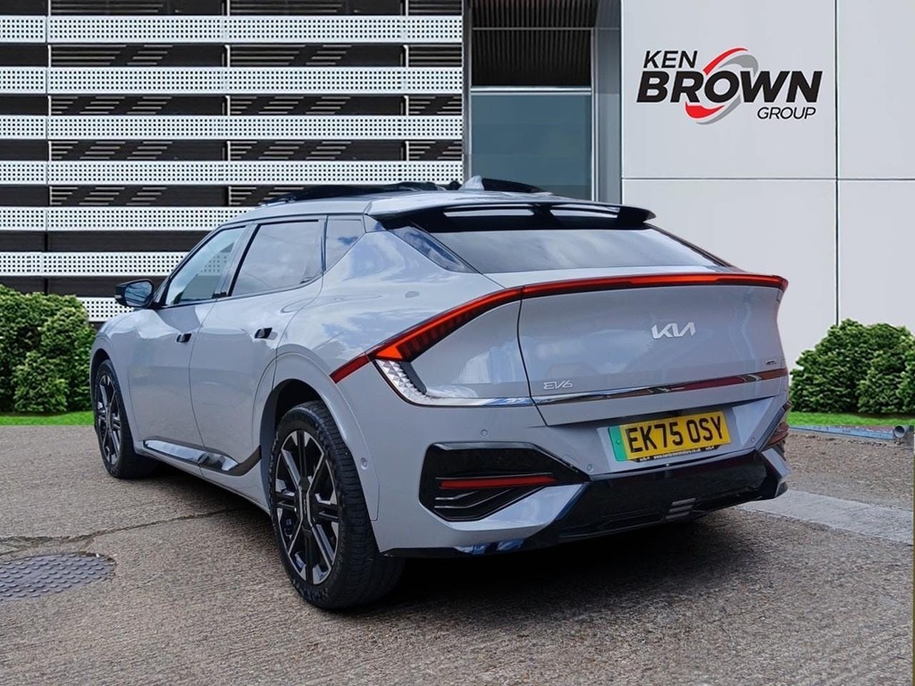 Kia EV6 84Kwh Gt Line S Hatchback Awd EK75OSY Grey #2