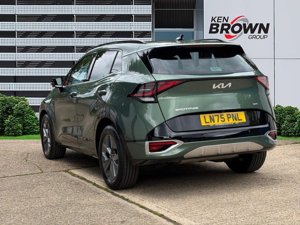Kia Sportage 1.6 H T Gdi Gt Line S Suv Hybrid LN75PNL Green #2