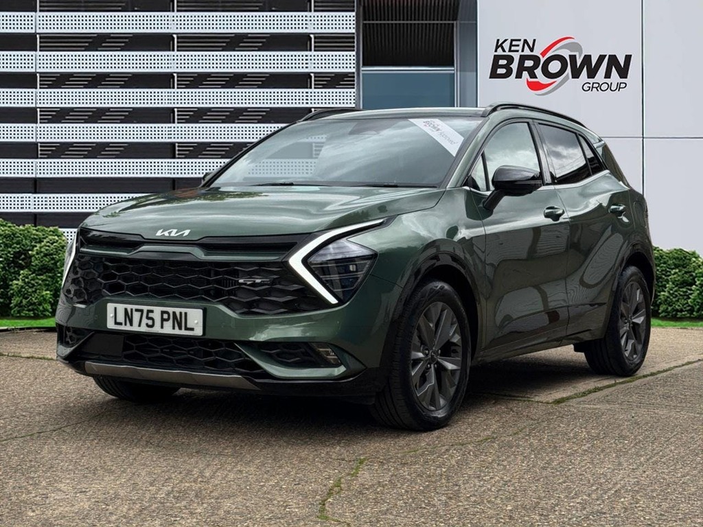 Kia Sportage 1.6 H T Gdi Gt Line S Suv Hybrid LN75PNL Green #6