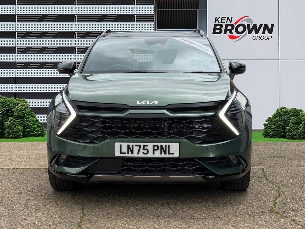 Kia Sportage 1.6 H T Gdi Gt Line S Suv Hybrid LN75PNL Green #4