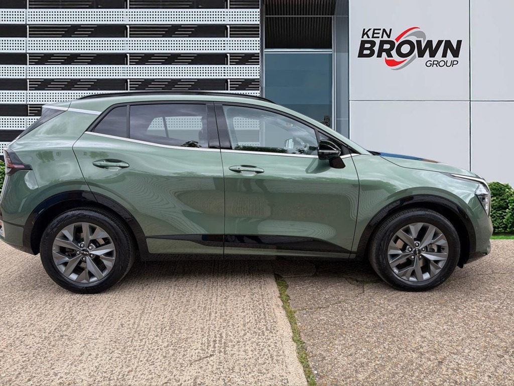 Kia Sportage 1.6 H T Gdi Gt Line S Suv Hybrid LN75PNL Green #5
