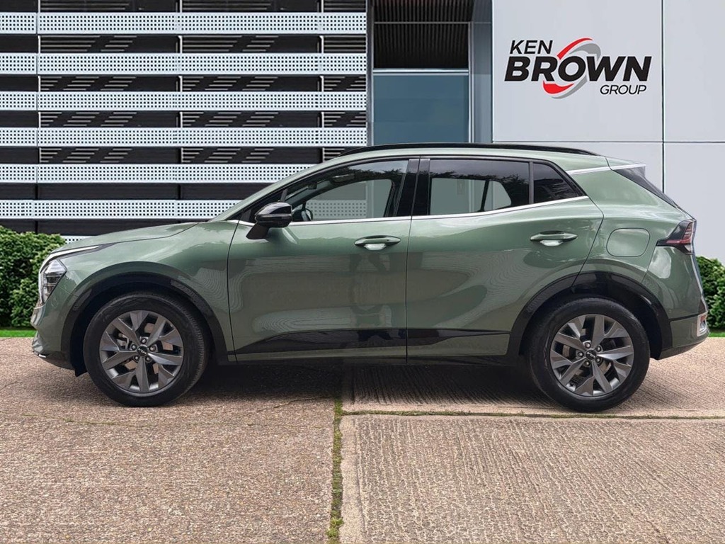 Kia Sportage 1.6 H T Gdi Gt Line S Suv Hybrid LN75PNL Green #3
