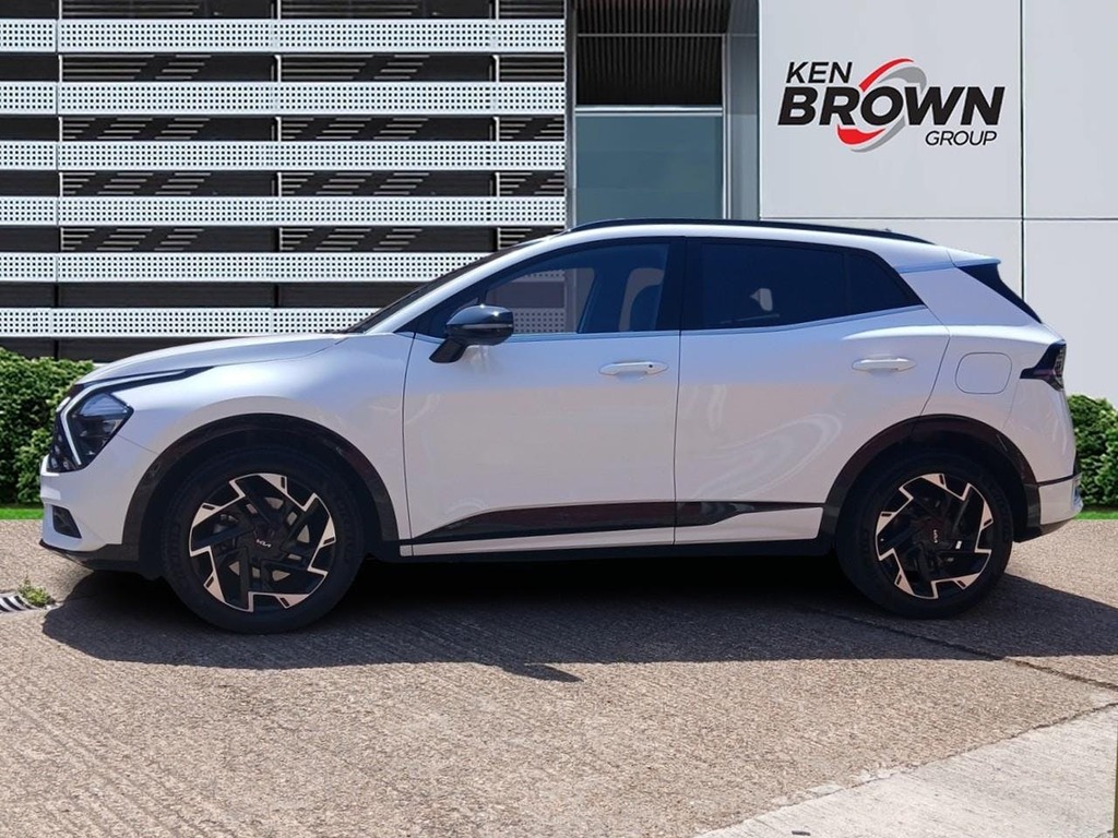 Kia Sportage 1.6 T Gdi Mhev Gt Line Suv Hybrid Dct LA25NMM White #3