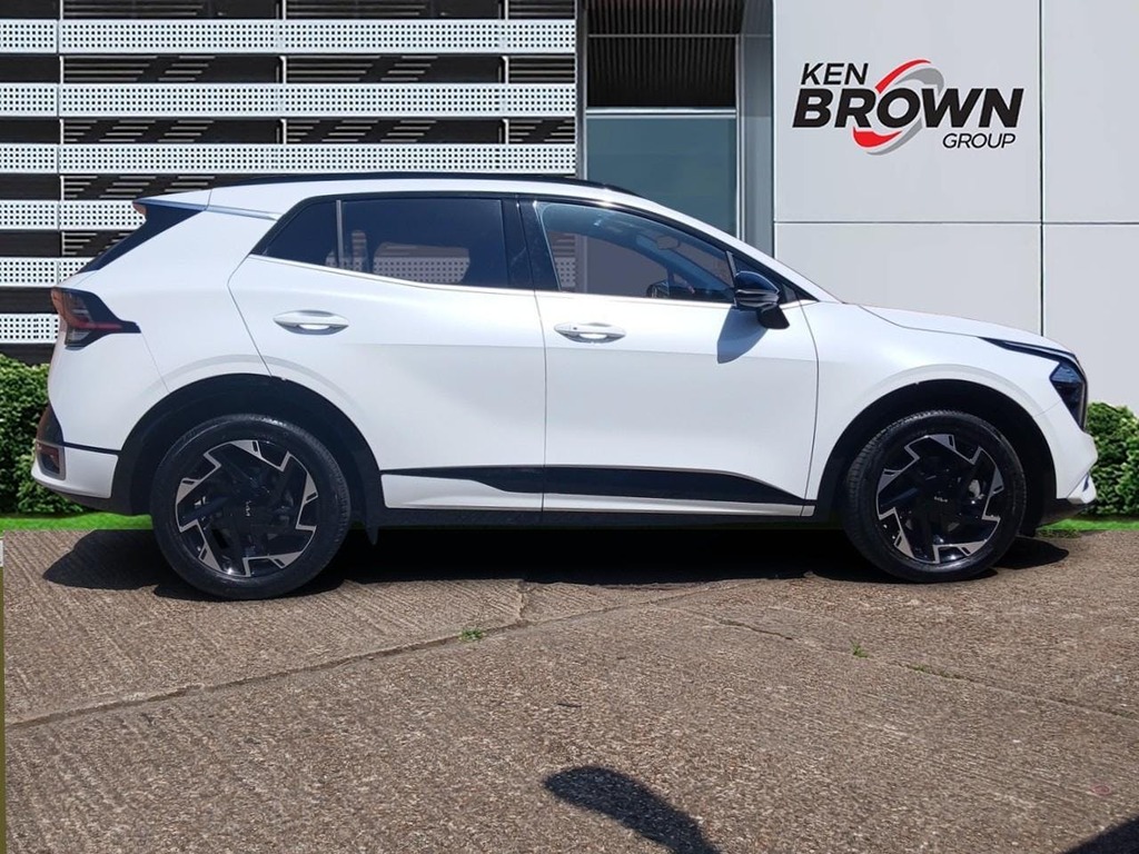 Kia Sportage 1.6 T Gdi Mhev Gt Line Suv Hybrid Dct LA25NMM White #5