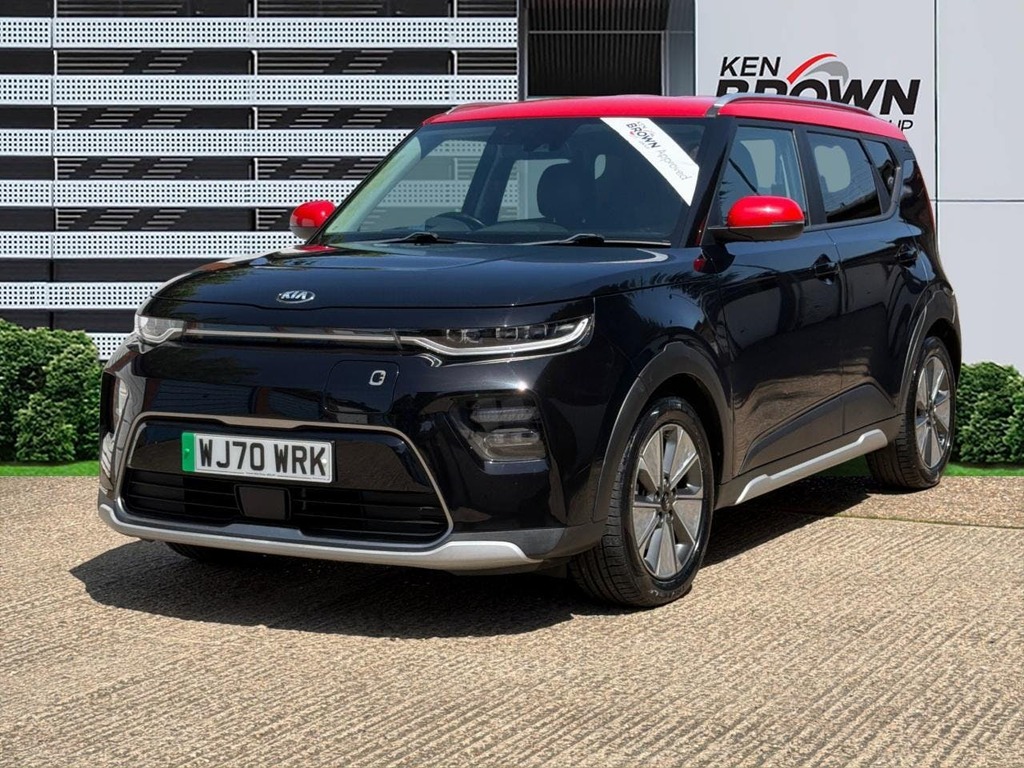 Kia Soul 64Kwh First Edition Suv Black #5