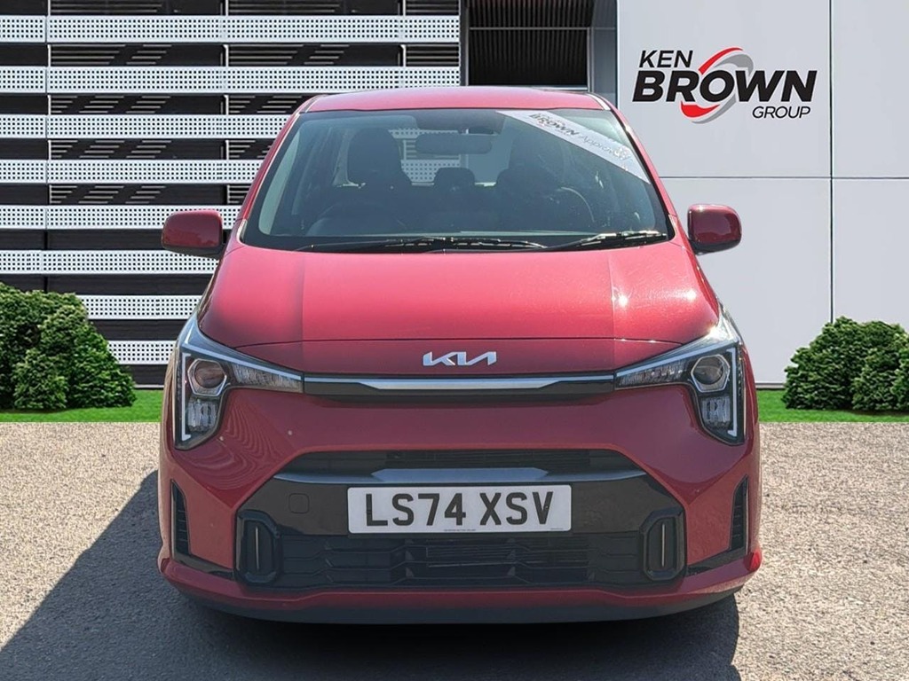 Kia Picanto 1.0 2 Hatchback Amt LS74XSV Red #3