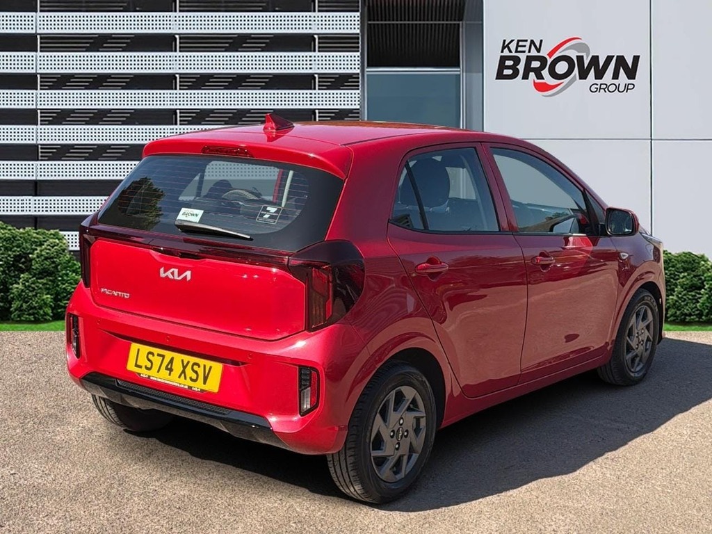 Kia Picanto 1.0 2 Hatchback Amt LS74XSV Red #6