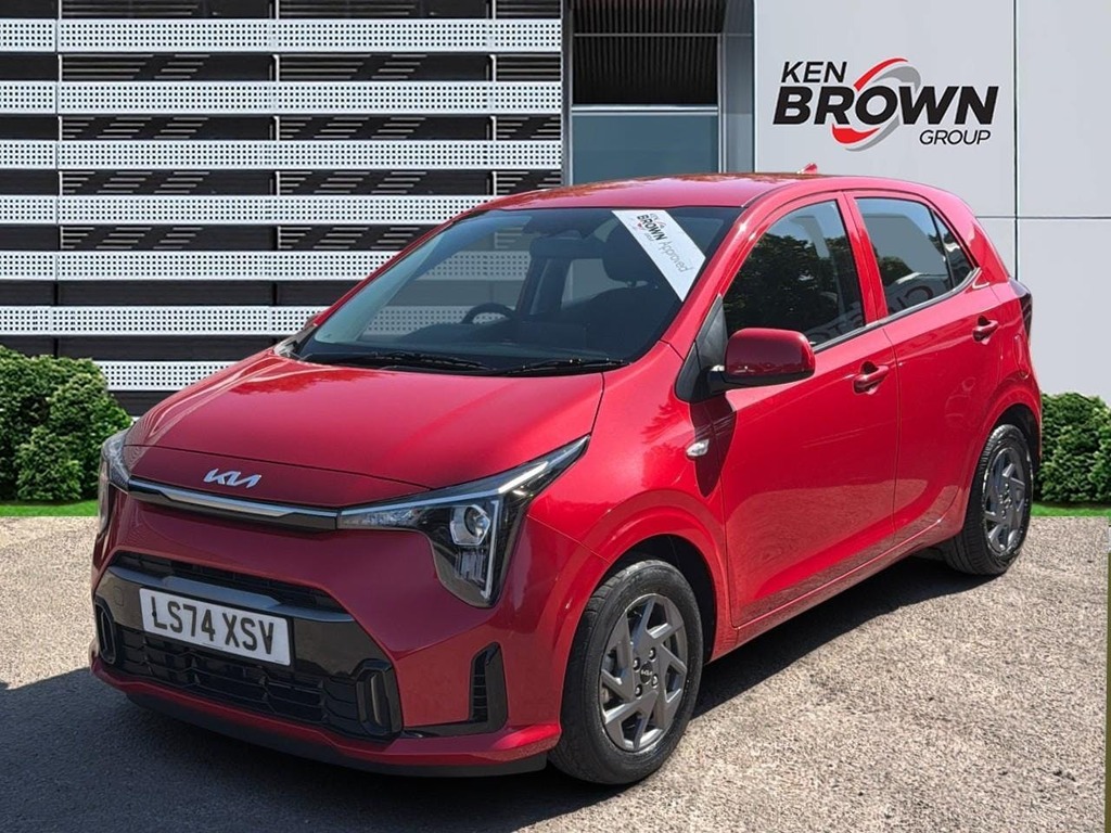 Kia Picanto 1.0 2 Hatchback Amt LS74XSV Red #5