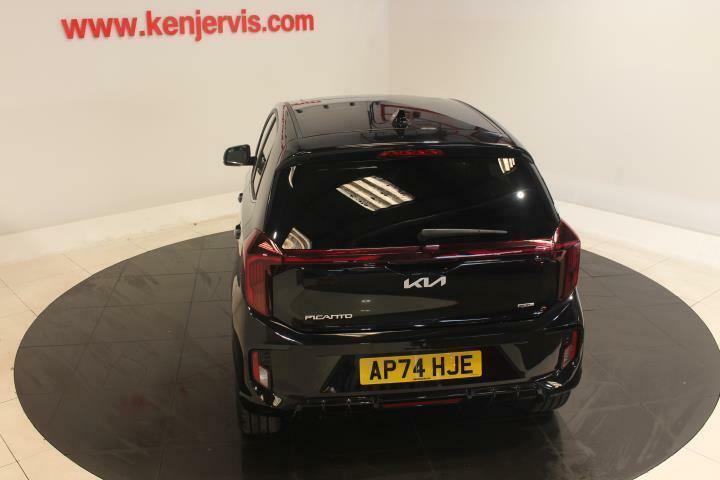 Kia Picanto 1.2 Gt-line S Hatchback Euro 6 AP74HJE Black #4