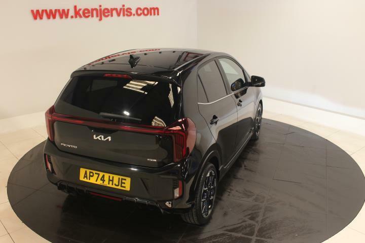 Kia Picanto 1.2 Gt-line S Hatchback Euro 6 AP74HJE Black #5